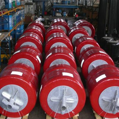 EU ABS Buatan China Marine Barrier Buoy untuk Security Barrier Polyurethane Buoy