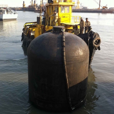Submarine Hydro Pneumatic Fender Natural Rubber Boat Bumper Untuk Perlindungan Kapal