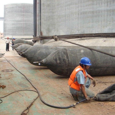 Rubber Floating Marine Heavy Lifting Airbags Untuk Peluncuran dan Pengangkatan