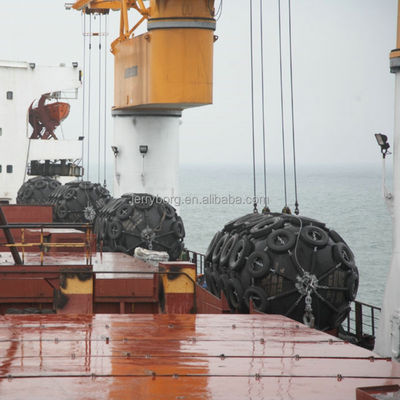 Tekanan tinggi 50 kpa yokohama pneumatic docking rubber fender untuk perahu