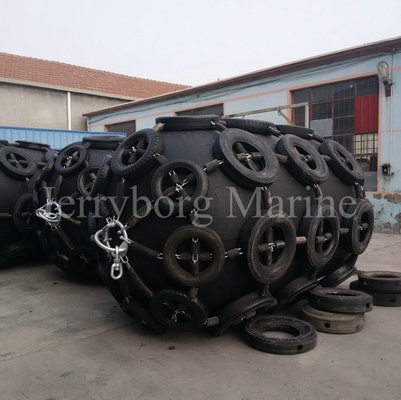 Offshore STS Transfer Karet Alam 50kpa Floating Pneumatic Fender