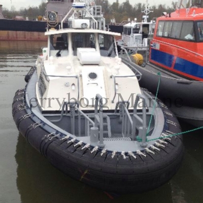 Tugboat Fender Marine Safety Workboat EVA Foam Filled Fender untuk Perahu