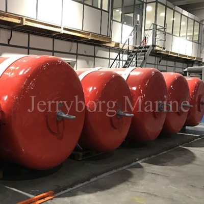 Kapal Ke Dermaga Floating Foam Fender Dengan Kulit Polyurethane Buatan China