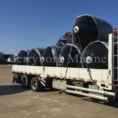 Perlindungan Kapal Tahan Benturan Inflatable Foam Marine Fender