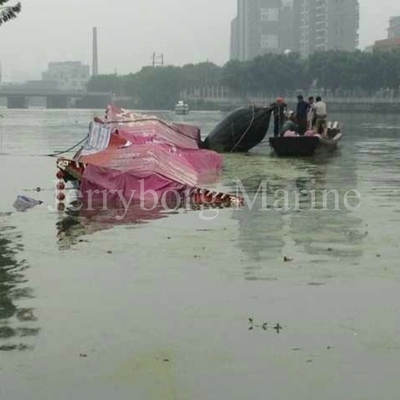 1.5m * 15m Inflatable Marine Airbag Untuk Peluncuran Pengiriman