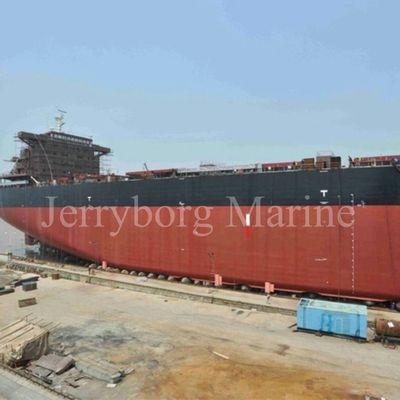1.2m * 12m Kapal Meluncurkan Airbag Karet Laut Tiup
