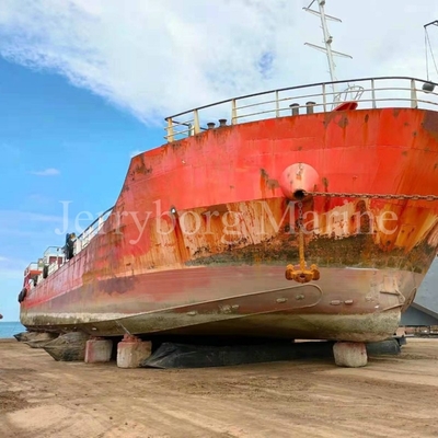 Anti Bursting 1.5m * 15m Marine Rubber Airbag Untuk Peluncuran Kapal