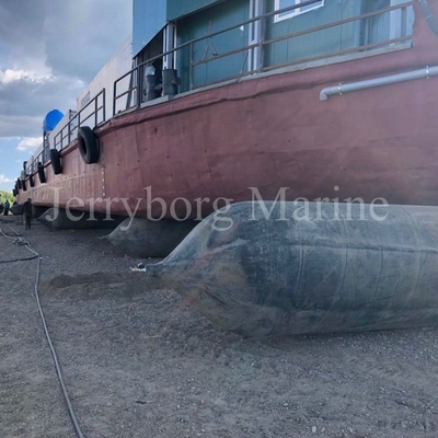 Anti Bursting 1.5m * 15m Marine Rubber Airbag Untuk Peluncuran Kapal