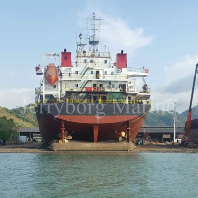 Anti Bursting 1.5m * 15m Marine Rubber Airbag Untuk Peluncuran Kapal