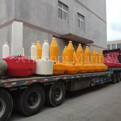 Pelampung Terapung Ukuran Kustom Penanda Peringatan Keamanan Pelampung Navigasi HDPE Laut
