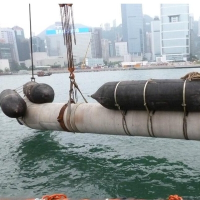 Peluncuran Kapal Airbag Laut Tiup Untuk Kontainer Pengiriman