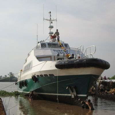 Anti-tabrakan EVA Fender Sel Tertutup Busa Polietilen Fender Untuk Kapal Yacht